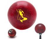 American Shifter Company ASCSNX33158 Yellow Devil Temptress Red Metal Flake Shift Knob with 16mm x 1.5 Insert American Shifter Company ASCSNX33158 Yellow Devil Temptress Red Metal Flake Shift Knob with 16mm x 1.5 Insert