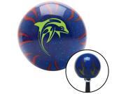 American Shifter Company ASCSNX1571515 Green Dolphin Blue Flame Metal Flake Shift Knob with M16 x 1.5 Insert project American Shifter Company ASCSNX1571515 Green Dolphin Blue Flame Metal Flake Shift Knob with M16 x 1.5 Insert project