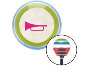 American Shifter Company ASCSNX110751 Pink Horn Trumpet Stripe Shift Knob with M16 x 1.5 Insert rv parts spyder tpi American Shifter Company ASCSNX110751 Pink Horn Trumpet Stripe Shift Knob with M16 x 1.5 Insert rv parts spyder tpi