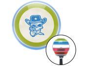 American Shifter Company ASCSNX116955 Blue Cowboy Skull Stripe Shift Knob with M16 x 1.5 Insert 9 inch apu 7.3 American Shifter Company ASCSNX116955 Blue Cowboy Skull Stripe Shift Knob with M16 x 1.5 Insert 9 inch apu 7.3