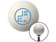 American Shifter Company 90027 Blue Transfer Case #5 Ivory Shift Knob 700r4 RS iroc Z28 gm350 bowtie GM SBC SS American Shifter Company 90027 Blue Transfer Case #5 Ivory Shift Knob 700r4 RS iroc Z28 gm350 bowtie GM SBC SS