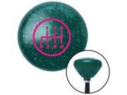 American Shifter Company ASCSNX1525471 Pink 6 Speed Shift Pattern - 6RDL Grn Retro Metal Flake Shift Knob M16 x 1.5 rv American Shifter Company ASCSNX1525471 Pink 6 Speed Shift Pattern - 6RDL Grn Retro Metal Flake Shift Knob M16 x 1.5 rv