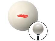 American Shifter Company ASCSNX1624647 Red Chevy Ivory Shift Knob with M16 x 1.5 Insert dune buggy wholesale apu parts American Shifter Company ASCSNX1624647 Red Chevy Ivory Shift Knob with M16 x 1.5 Insert dune buggy wholesale apu parts