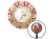 American Shifter Company ASCSNX1555263 White Celtic Father Daughter Symbol Clear Flame Metal Flake Shift Knob M16 x 1.5 American Shifter Company ASCSNX1555263 White Celtic Father Daughter Symbol Clear Flame Metal Flake Shift Knob M16 x 1.5