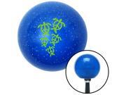 American Shifter Company ASCSNX17899 Green Peace Turtles Blue Metal Flake Shift Knob w/ 16mm x 1.5 Insert Gear shift American Shifter Company ASCSNX17899 Green Peace Turtles Blue Metal Flake Shift Knob w/ 16mm x 1.5 Insert Gear shift
