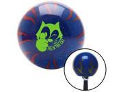 American Shifter Company ASCSNX1571811 Grn Felix The Cat Thumbs Up Blue Flame Metal Flake Shift Knob M16 x 1.5 Insert American Shifter Company ASCSNX1571811 Grn Felix The Cat Thumbs Up Blue Flame Metal Flake Shift Knob M16 x 1.5 Insert