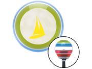 American Shifter Company ASCSNX112402 Yellow Sail Boat Stripe Shift Knob with M16 x 1.5 Insert nascar bbc imca American Shifter Company ASCSNX112402 Yellow Sail Boat Stripe Shift Knob with M16 x 1.5 Insert nascar bbc imca