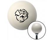 American Shifter Company 96795 Black Pig Ivory Shift Knob Camaro 700r4 SS GM gm350 Trans Am bowtie SBC Fiero RS American Shifter Company 96795 Black Pig Ivory Shift Knob Camaro 700r4 SS GM gm350 Trans Am bowtie SBC Fiero RS