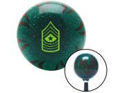 American Shifter Company ASCSNX1587630 Green 10 Sergeant Major Green Flame Metal Flake Shift Knob with M16 x 1.5 Insert American Shifter Company ASCSNX1587630 Green 10 Sergeant Major Green Flame Metal Flake Shift Knob with M16 x 1.5 Insert