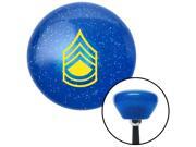 American Shifter Company ASCSNX170396 Yellow Sergeant First Class Blue Retro Metal Flake Shift Knob M16 x 1.5 Insert American Shifter Company ASCSNX170396 Yellow Sergeant First Class Blue Retro Metal Flake Shift Knob M16 x 1.5 Insert