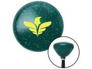 American Shifter Company ASCSNX1525819 Yellow Thunderbird Green Retro Metal Flake Shift Knob with M16 x 1.5 Insert American Shifter Company ASCSNX1525819 Yellow Thunderbird Green Retro Metal Flake Shift Knob with M16 x 1.5 Insert