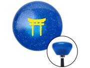 American Shifter Company ASCSNX167743 Yellow Torii Blue Retro Metal Flake Shift Knob with M16 x 1.5 Insert diamond t American Shifter Company ASCSNX167743 Yellow Torii Blue Retro Metal Flake Shift Knob with M16 x 1.5 Insert diamond t
