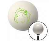 American Shifter Company 92265 Green Female Retarded Ivory Shift Knob gm350 RS Trans Am Lujo iroc 700r4 SS Z28 American Shifter Company 92265 Green Female Retarded Ivory Shift Knob gm350 RS Trans Am Lujo iroc 700r4 SS Z28