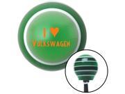 American Shifter Company ASCSNX103744 Orange I 3 VOLKSWAGEN Green Stripe Shift Knob with M16 x 1.5 Insert hemi American Shifter Company ASCSNX103744 Orange I 3 VOLKSWAGEN Green Stripe Shift Knob with M16 x 1.5 Insert hemi