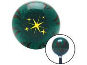 American Shifter Company ASCSNX1585460 Yellow Abstract Stars Green Flame Metal Flake Shift Knob with M16 x 1.5 Insert American Shifter Company ASCSNX1585460 Yellow Abstract Stars Green Flame Metal Flake Shift Knob with M16 x 1.5 Insert