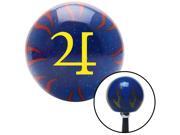 American Shifter Company ASCSNX1569212 Yellow Jupiter Blue Flame Metal Flake Shift Knob with M16 x 1.5 Insert American Shifter Company ASCSNX1569212 Yellow Jupiter Blue Flame Metal Flake Shift Knob with M16 x 1.5 Insert
