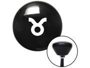 American Shifter Company ASCSNX1602363 White Taurus Black Retro Shift Knob fits zodiac sbc astrology celestial nhra American Shifter Company ASCSNX1602363 White Taurus Black Retro Shift Knob fits zodiac sbc astrology celestial nhra