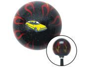 American Shifter Company ASCSNX1547349 Hatchback Yellow Black Flame Metal Flake Shift Knob with M16 x 1.5 Insert American Shifter Company ASCSNX1547349 Hatchback Yellow Black Flame Metal Flake Shift Knob with M16 x 1.5 Insert