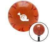 American Shifter Company ASCSNX1631563 White Boosted Snail Orange Flame Metal Flake Shift Knob with M16 x 1.5 Insert American Shifter Company ASCSNX1631563 White Boosted Snail Orange Flame Metal Flake Shift Knob with M16 x 1.5 Insert
