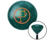 American Shifter Company ASCSNX1525614 Orange Transfer Case #6 Green Retro Metal Flake Shift Knob with M16 x 1.5 Insert American Shifter Company ASCSNX1525614 Orange Transfer Case #6 Green Retro Metal Flake Shift Knob with M16 x 1.5 Insert
