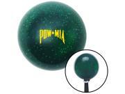 American Shifter Company ASCSNX1604929 Yellow Pow Mia Text Green Metal Flake Shift Knob fits glory independence day usa American Shifter Company ASCSNX1604929 Yellow Pow Mia Text Green Metal Flake Shift Knob fits glory independence day usa