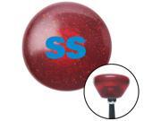 American Shifter Company ASCSNX1520214 Blue SS Red Retro Metal Flake Shift Knob with M16 x 1.5 Insert tpi imca American Shifter Company ASCSNX1520214 Blue SS Red Retro Metal Flake Shift Knob with M16 x 1.5 Insert tpi imca