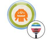 American Shifter Company ASCSNX117562 Orange Funny 3 Eyed Alien Stripe Shift Knob with M16 x 1.5 Insert custom 356 American Shifter Company ASCSNX117562 Orange Funny 3 Eyed Alien Stripe Shift Knob with M16 x 1.5 Insert custom 356