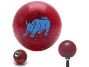 American Shifter Company ASCSNX32279 Blue Bull Red Metal Flake Shift Knob with 16mm x 1.5 Insert American Shifter Company ASCSNX32279 Blue Bull Red Metal Flake Shift Knob with 16mm x 1.5 Insert