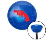 American Shifter Company ASCSNX169351 Red Hand Gun Blue Retro Metal Flake Shift Knob with M16 x 1.5 Insert dune buggy American Shifter Company ASCSNX169351 Red Hand Gun Blue Retro Metal Flake Shift Knob with M16 x 1.5 Insert dune buggy