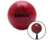 American Shifter Company ASCSNX1525034 Black SHOCK Red Metal Flake Shift Knob with M16 x 1.5 Insert 350 hotrod nascar American Shifter Company ASCSNX1525034 Black SHOCK Red Metal Flake Shift Knob with M16 x 1.5 Insert 350 hotrod nascar
