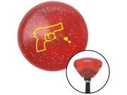American Shifter Company ASCSNX161102 Yellow Gun Outline Bullet Holes Orange Retro Metal Flake Shift Knob M16 x 1.5 American Shifter Company ASCSNX161102 Yellow Gun Outline Bullet Holes Orange Retro Metal Flake Shift Knob M16 x 1.5