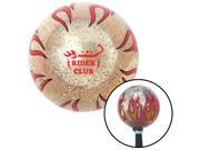 American Shifter Company ASCSNX1616762 Red Rider Club Clear Flame Metal Flake Shift Knob fits knucklehead cruiser motor American Shifter Company ASCSNX1616762 Red Rider Club Clear Flame Metal Flake Shift Knob fits knucklehead cruiser motor
