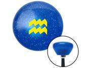 American Shifter Company ASCSNX1610565 Yellow Aquarius Blue Retro Metal Flake Shift Knob fits zodiac astrology celestia American Shifter Company ASCSNX1610565 Yellow Aquarius Blue Retro Metal Flake Shift Knob fits zodiac astrology celestia