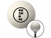 American Shifter Company 89994 Black Dana 20 3/8 Fine Transfer Case Ivory Shift Knob Camaro Lujo SBC SS GM RS American Shifter Company 89994 Black Dana 20 3/8 Fine Transfer Case Ivory Shift Knob Camaro Lujo SBC SS GM RS