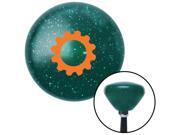 American Shifter Company ASCSNX1525890 Orange Solid Gear Green Retro Metal Flake Shift Knob with M16 x 1.5 Insert American Shifter Company ASCSNX1525890 Orange Solid Gear Green Retro Metal Flake Shift Knob with M16 x 1.5 Insert