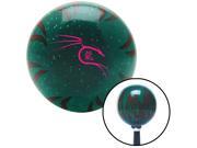 American Shifter Company ASCSNX1588035 Pink Dragon Symbol Green Flame Metal Flake Shift Knob with M16 x 1.5 Insert 7.3 American Shifter Company ASCSNX1588035 Pink Dragon Symbol Green Flame Metal Flake Shift Knob with M16 x 1.5 Insert 7.3