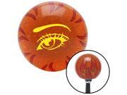 American Shifter Company ASCSNX1574400 Yellow Woman's Eye Orange Flame Metal Flake Shift Knob with M16 x 1.5 Insert American Shifter Company ASCSNX1574400 Yellow Woman's Eye Orange Flame Metal Flake Shift Knob with M16 x 1.5 Insert