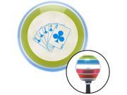 American Shifter Company ASCSNX111346 Blue Royal Flush Clubs Stripe Shift Knob with M16 x 1.5 Insert 428 model t American Shifter Company ASCSNX111346 Blue Royal Flush Clubs Stripe Shift Knob with M16 x 1.5 Insert 428 model t