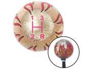 American Shifter Company ASCSNX1556132 Pink Shift Pattern 9n Clear Flame Metal Flake Shift Knob fits 3 Speed Shifter le American Shifter Company ASCSNX1556132 Pink Shift Pattern 9n Clear Flame Metal Flake Shift Knob fits 3 Speed Shifter le