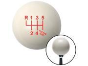 American Shifter Company PLL161536 Red Shift Pattern FF20n Ivory Shift Knob with M16x1.5 Insert buggy race car sbc American Shifter Company PLL161536 Red Shift Pattern FF20n Ivory Shift Knob with M16x1.5 Insert buggy race car sbc
