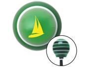 American Shifter Company ASCSNX103040 Yellow Sail Boat Green Stripe Shift Knob with M16 x 1.5 Insert backup go kart American Shifter Company ASCSNX103040 Yellow Sail Boat Green Stripe Shift Knob with M16 x 1.5 Insert backup go kart