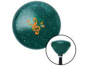 American Shifter Company ASCSNX1527910 Orange Treble Clef Green Retro Metal Flake Shift Knob with M16 x 1.5 Insert American Shifter Company ASCSNX1527910 Orange Treble Clef Green Retro Metal Flake Shift Knob with M16 x 1.5 Insert