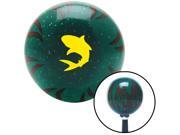 American Shifter Company ASCSNX1620943 Yellow Shark Green Flame Metal Flake Shift Knob fits furry pet adorable peta cut American Shifter Company ASCSNX1620943 Yellow Shark Green Flame Metal Flake Shift Knob fits furry pet adorable peta cut