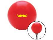 American Shifter Company ASCSNX1592863 Yellow Mustache French Red Shift Knob fits ford 5 speed popular transmission American Shifter Company ASCSNX1592863 Yellow Mustache French Red Shift Knob fits ford 5 speed popular transmission