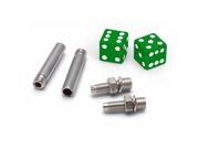 Vintage Parts USA GD351778 1981 Buick LeSabre Green Dice Tire Valve Wheel Stem Caps skirts white wall rim Vintage Parts USA GD351778 1981 Buick LeSabre Green Dice Tire Valve Wheel Stem Caps skirts white wall rim