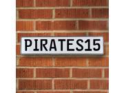 Vintage parts USA VPAY1D8E PIRATES15 MLB Pittsburgh Pirates White Stamped Street Sign Mancave Wall Art Vintage parts USA VPAY1D8E PIRATES15 MLB Pittsburgh Pirates White Stamped Street Sign Mancave Wall Art