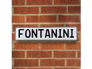 Vintage parts USA VPAY17569 Fontanini White Stamped Aluminum Street Sign Mancave Wall Art Vintage parts USA VPAY17569 Fontanini White Stamped Aluminum Street Sign Mancave Wall Art