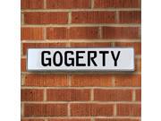 Vintage parts USA VPAY1AA33 Gogerty White Stamped Aluminum Street Sign Mancave Wall Art Vintage parts USA VPAY1AA33 Gogerty White Stamped Aluminum Street Sign Mancave Wall Art