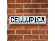 Vintage parts USA VPAY12E83 Cellupica White Stamped Aluminum Street Sign Mancave Wall Art Vintage parts USA VPAY12E83 Cellupica White Stamped Aluminum Street Sign Mancave Wall Art