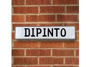 Vintage parts USA VPAY160D7 Dipinto White Stamped Aluminum Street Sign Mancave Wall Art Vintage parts USA VPAY160D7 Dipinto White Stamped Aluminum Street Sign Mancave Wall Art
